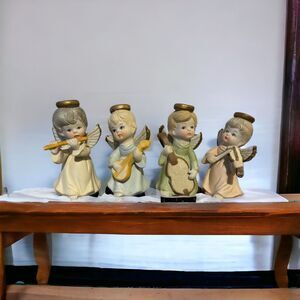Christmas Angels Quartet Scott's Collectables of Distinction Music Instruments